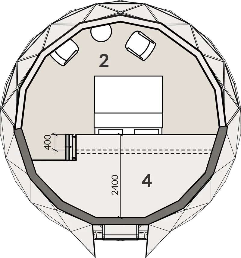 Bộ bản vẽ nhà vòm bê tông kiên cố