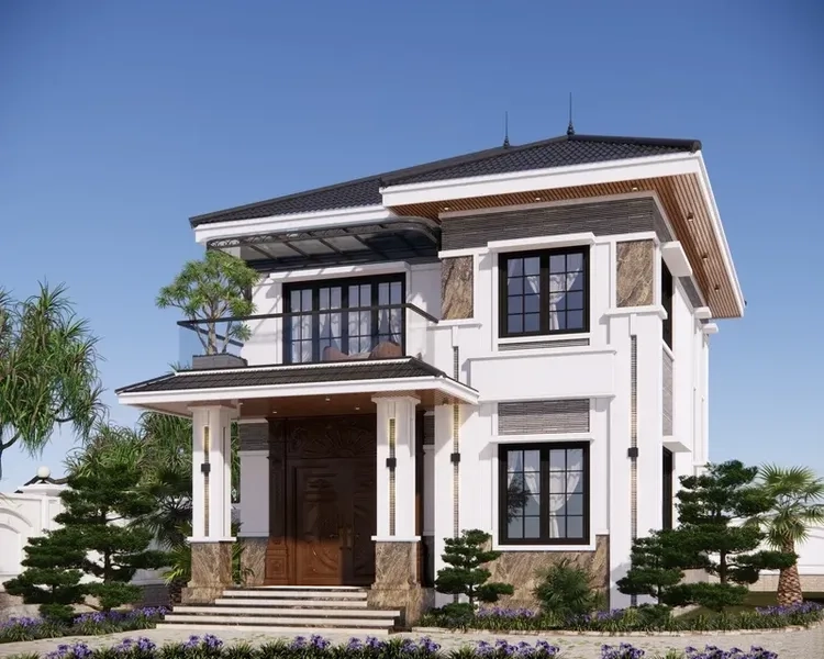 Tiện ích vượt trội với biệt thự 2 tầng mái thái có gara riêng