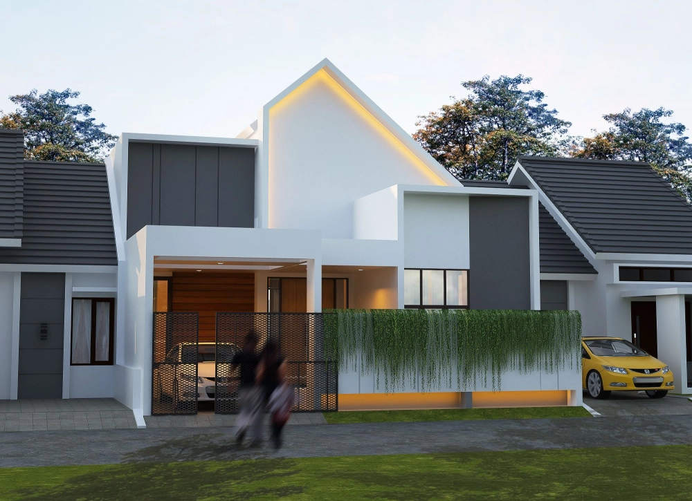 Biệt thự mái lệch tạo dấu ấn kiến trúc khác biệt