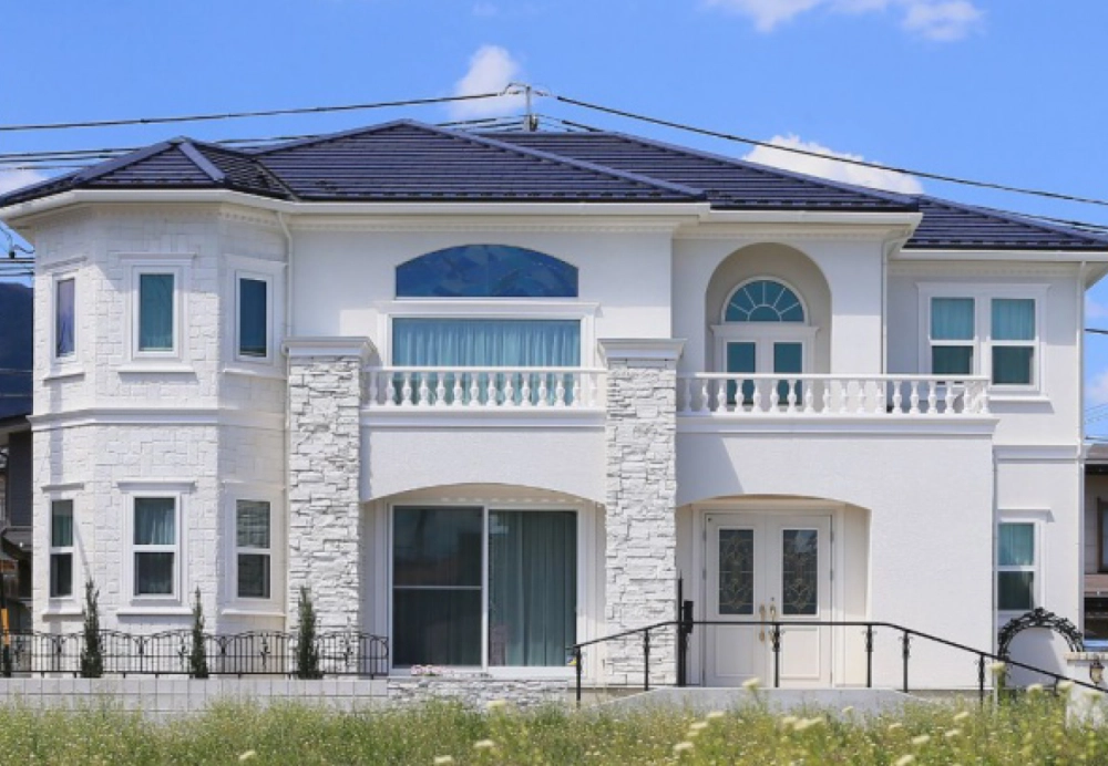 Kiến trúc biệt thự phố mái nhật sang trọng tại đô thị