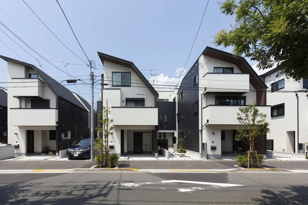 Mặt tiền nhà mái lệch sang trọng đẳng cấp