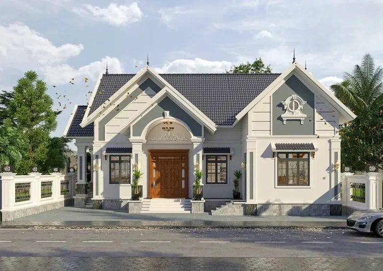 Xu hướng sống mới với nhà cấp 4 mái thái phong cách hiện đại