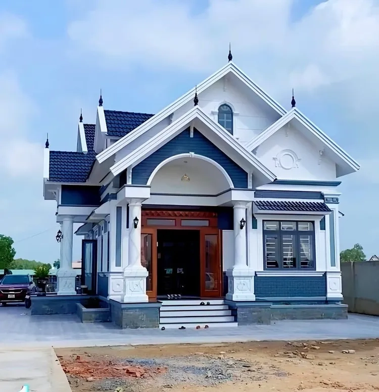 Cuộc sống an yên cùng nhà cấp 4 mái thái ở quê