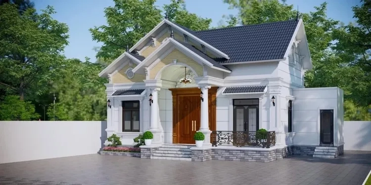 Độ bền cao từ nhà cấp 4 mái thái mái ngói