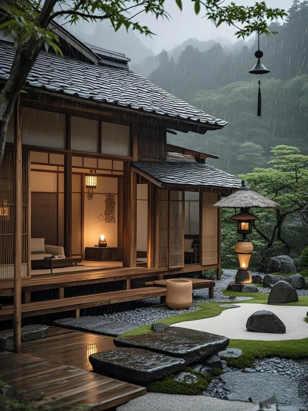 Hình ảnh thực tế phòng ngủ tầng lửng nhà mái nhật