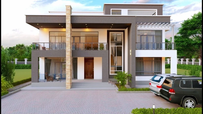 Công năng tối ưu trong nhà mái bằng 2 tầng công năng tối ưu