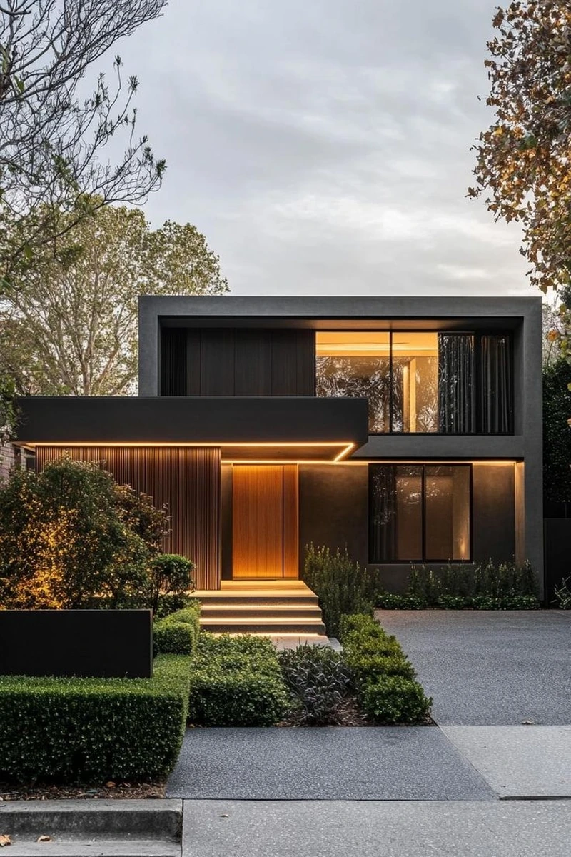 Không gian nhỏ xinh nhà mái bằng có gác lửng diện tích nhỏ