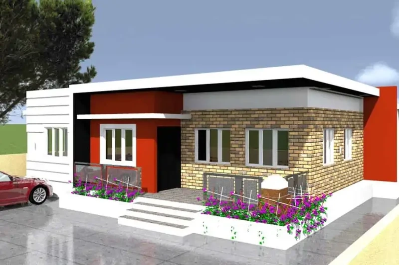 Xu hướng nổi bật hiện nay nhà mái bằng đơn giản xu hướng mới