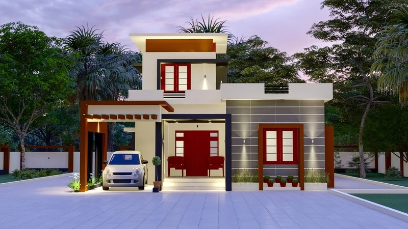 Phù hợp diện tích nhỏ nhà mái bằng giá rẻ diện tích nhỏ