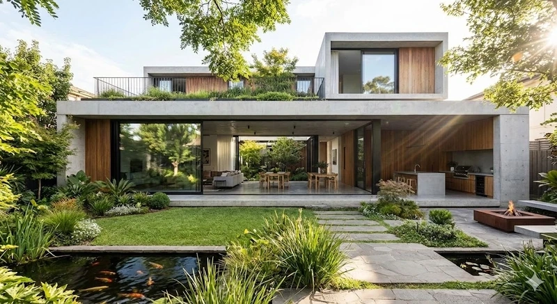 Mẫu nhà mái bằng hiện đại là như thế nào?