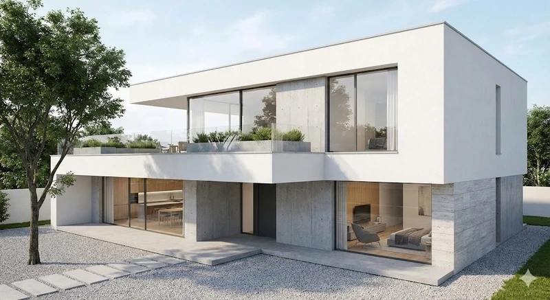 Tham khảo nhà mái bằng phổ biến nhất năm nay