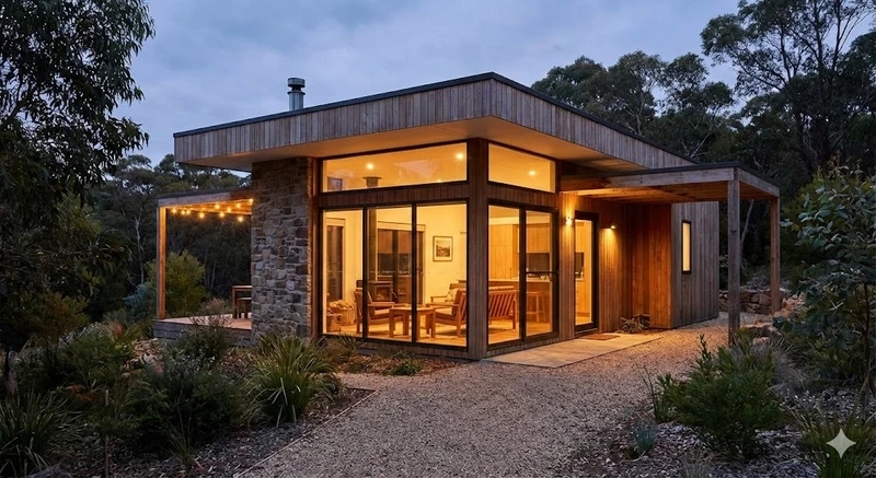 Phù hợp diện tích nhỏ nhà mái bằng vuông diện tích nhỏ