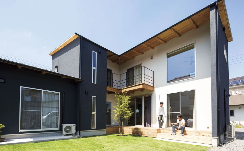 Thiết kế nhà mái lệch chữ L tối ưu công năng sống