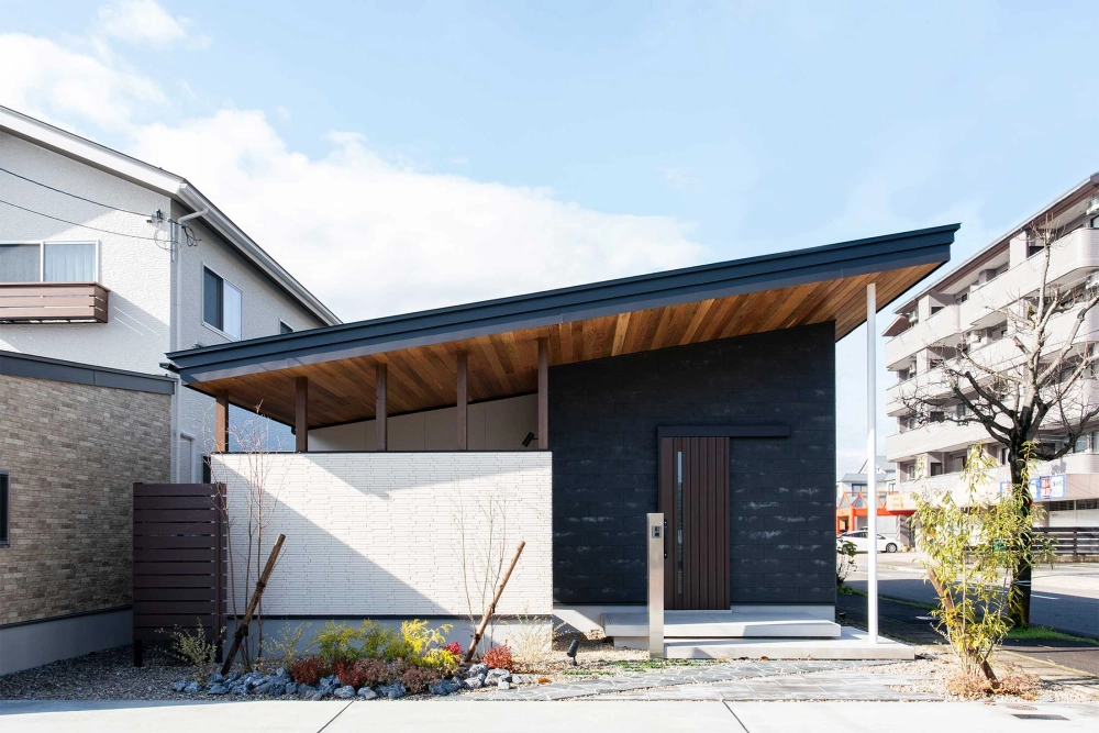 Nhà mái lệch sang trọng nâng tầm không gian sống