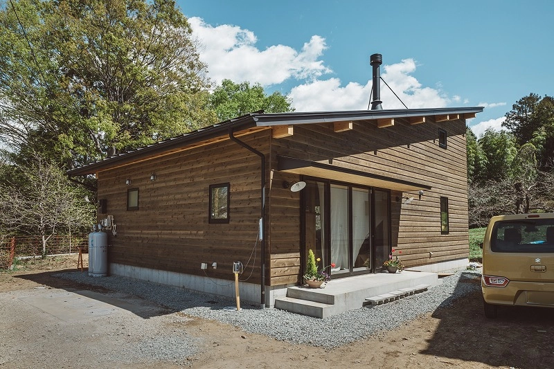 Thiết kế nhà mái lệch nhỏ thông minh tiết kiệm diện tích