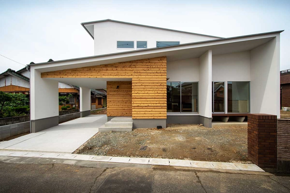 Nhà vườn mái lệch nông thôn rộng rãi yên bình