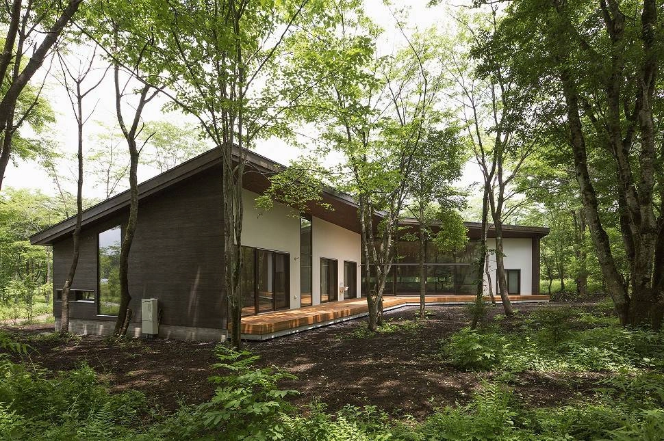 Nhà mái lệch nông thôn kiểu mới hợp xu hướng sống xanh