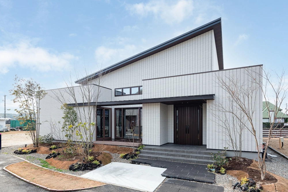 Biệt thự nhà vườn mái lệch đẳng cấp và riêng tư