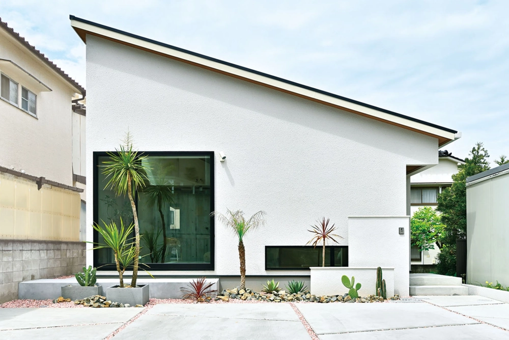 Nhà mái lệch đơn giản đẹp bền vững theo thời gian