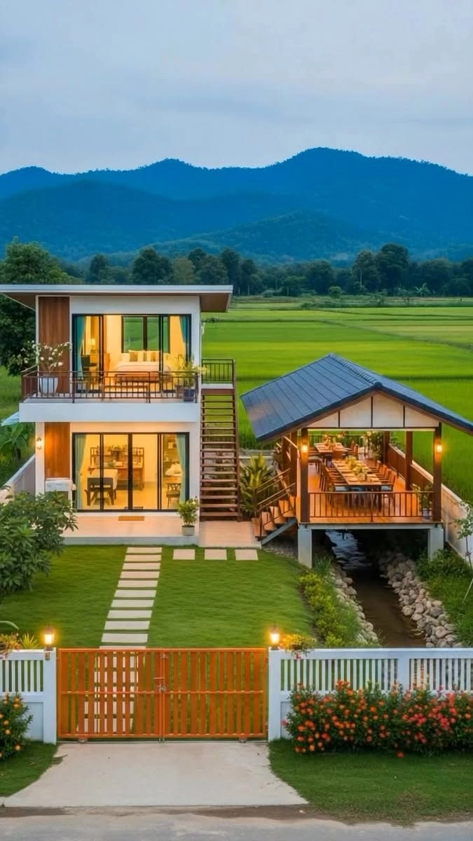 Tư vấn phong thủy nhà chữ l mái nhật mang lại tài lộc