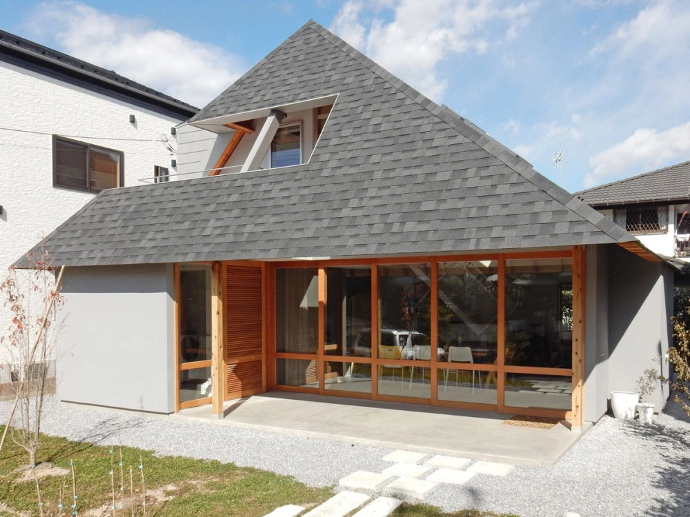 Không gian nhà mái nhật đơn giản nông thôn thanh bình