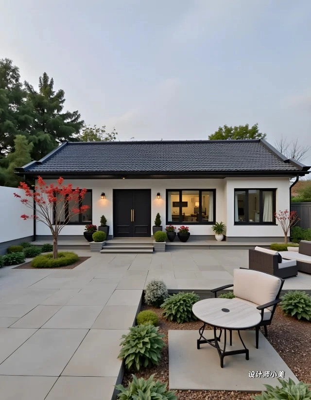 Mẫu nhà mái nhật lợp ngói hiện đại giúp tôn vinh vẻ đẹp ngoại thất