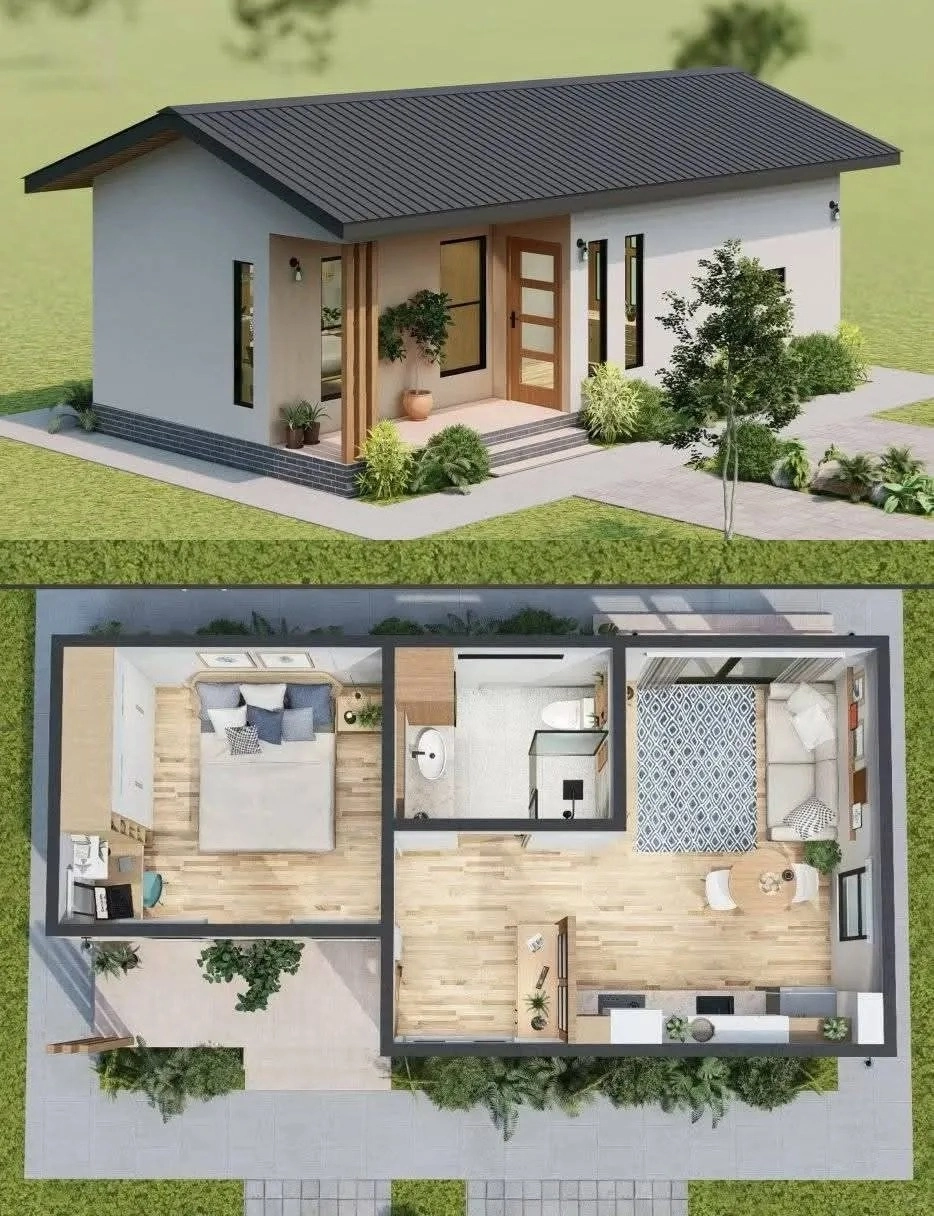 Ngôi nhà mái nhật lợp ngói đất nung mang vẻ đẹp mộc mạc và cổ điển