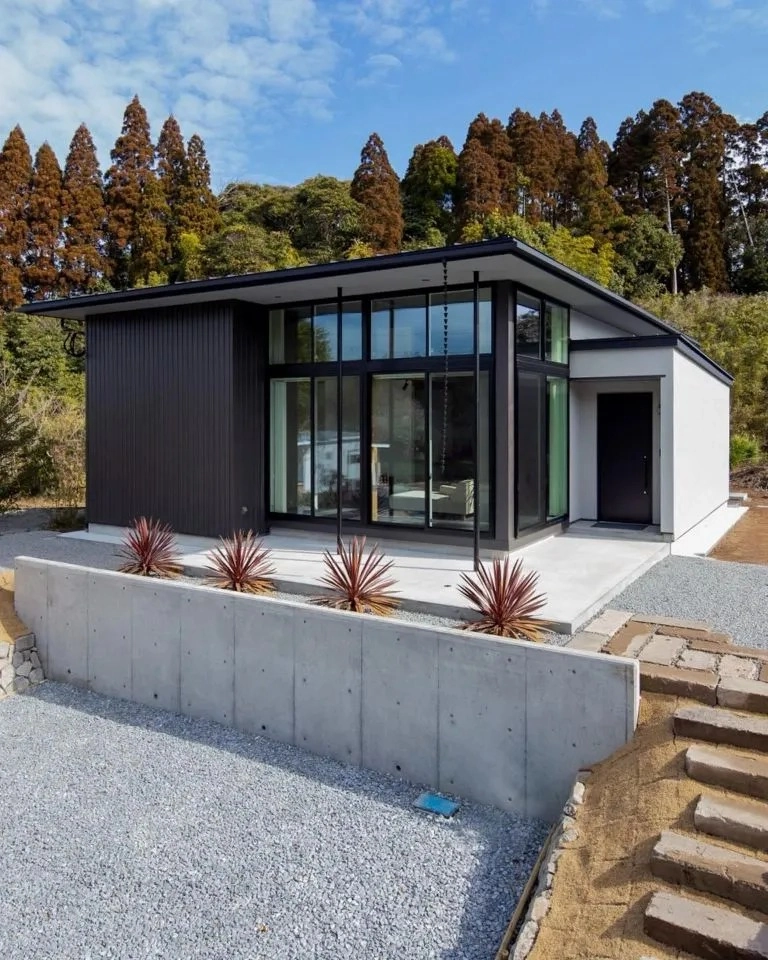 Thiết kế nhà mái nhật nhỏ 80m2 sang trọng và ấm cúng