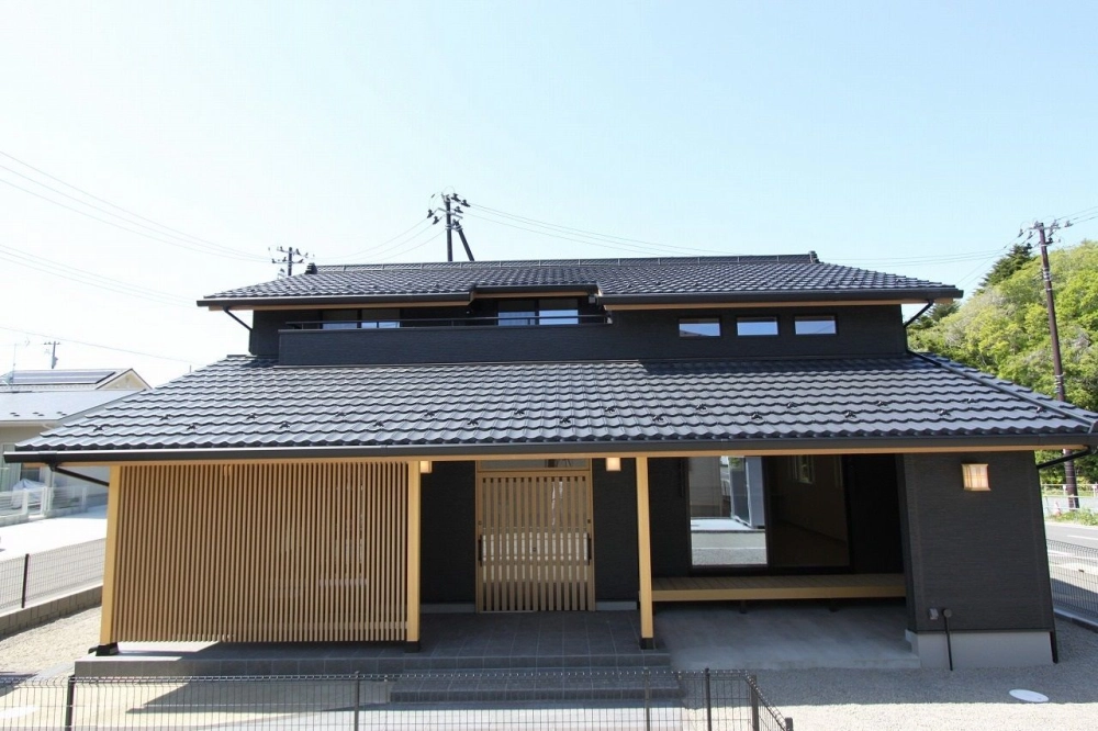 Bản vẽ thiết kế nhà mái nhật nhỏ cho diện tích đất hẹp