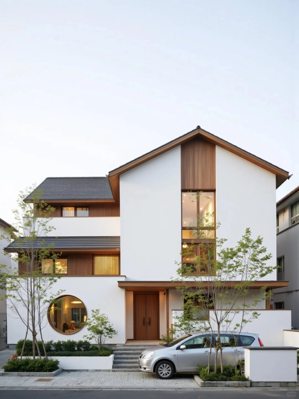 Mẫu nhà mái nhật 1 tầng phổ biến tại vùng nông thôn