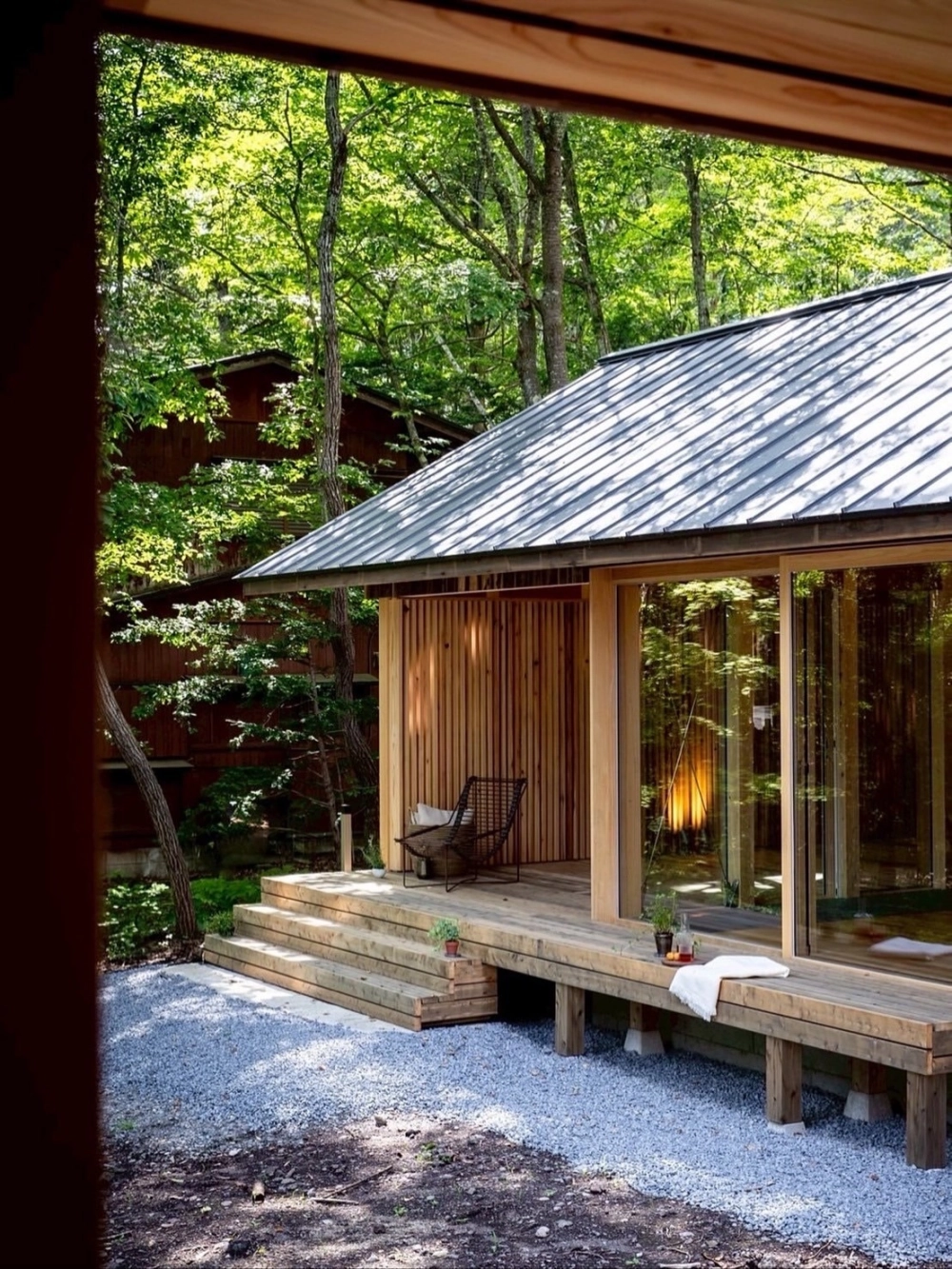 Phối cảnh 3D nhà mái nhật 2 tầng hiện đại sang trọng