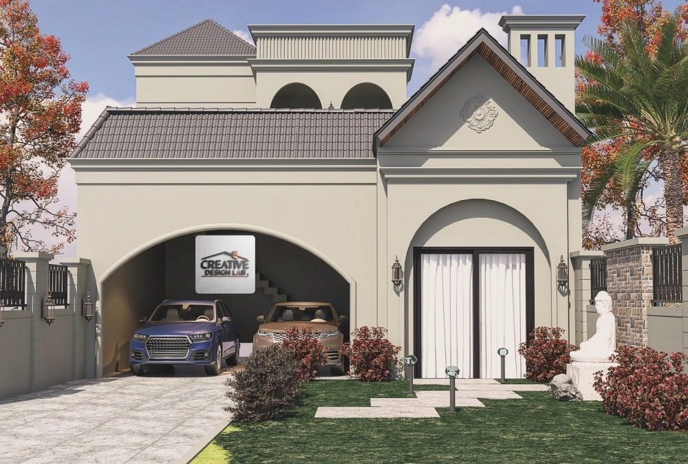 Nhà mái nhật tân cổ điển cao cấp thiết kế theo phong cách hoàng gia