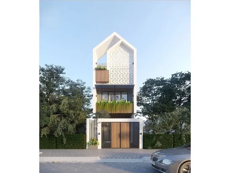 Giữ nét xưa cùng nhà mái thái 2 tầng mái thái truyền thống