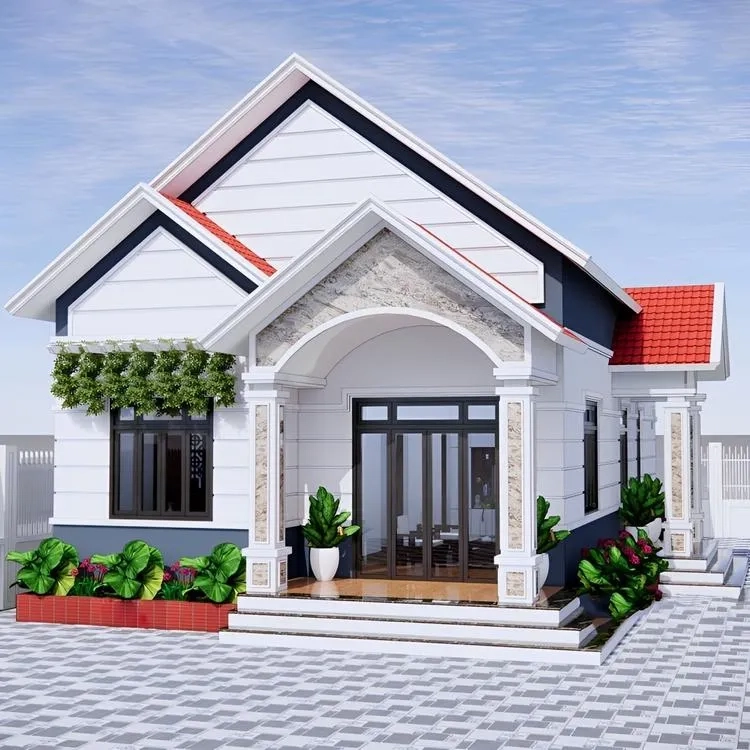 Phong cách trẻ trung thể hiện qua nhà mái thái mới hiện đại