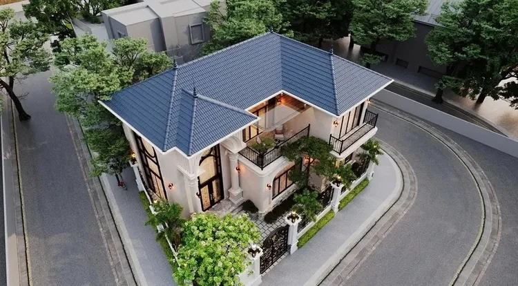 Gợi ý nhà mái thái tân cổ điển đẹp hài hòa