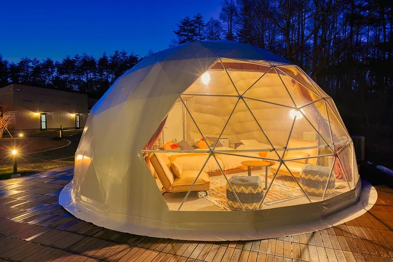 Khu bungalow mái vòm sinh thái