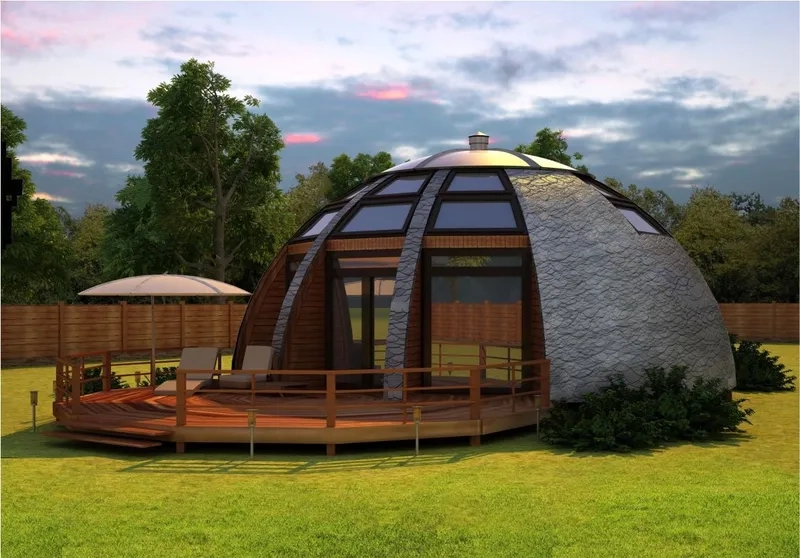 Bản thiết kế nhà vòm giá rẻ sáng tạo