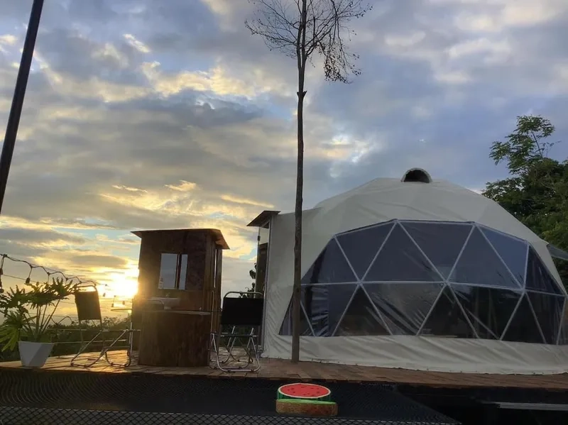 Homestay mái vòm lắp ghép nhanh