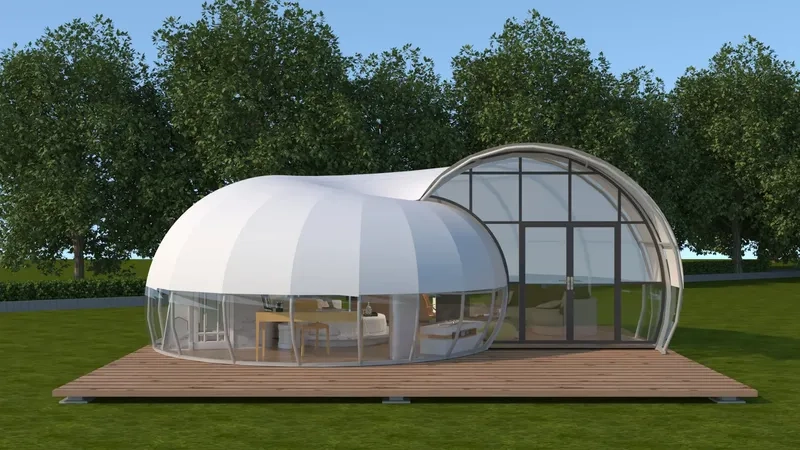 Đội thi công resort mái vòm tốt