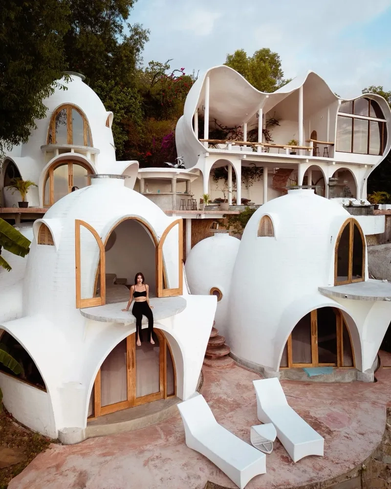 Hệ resort mái vòm lắp ghép nhanh