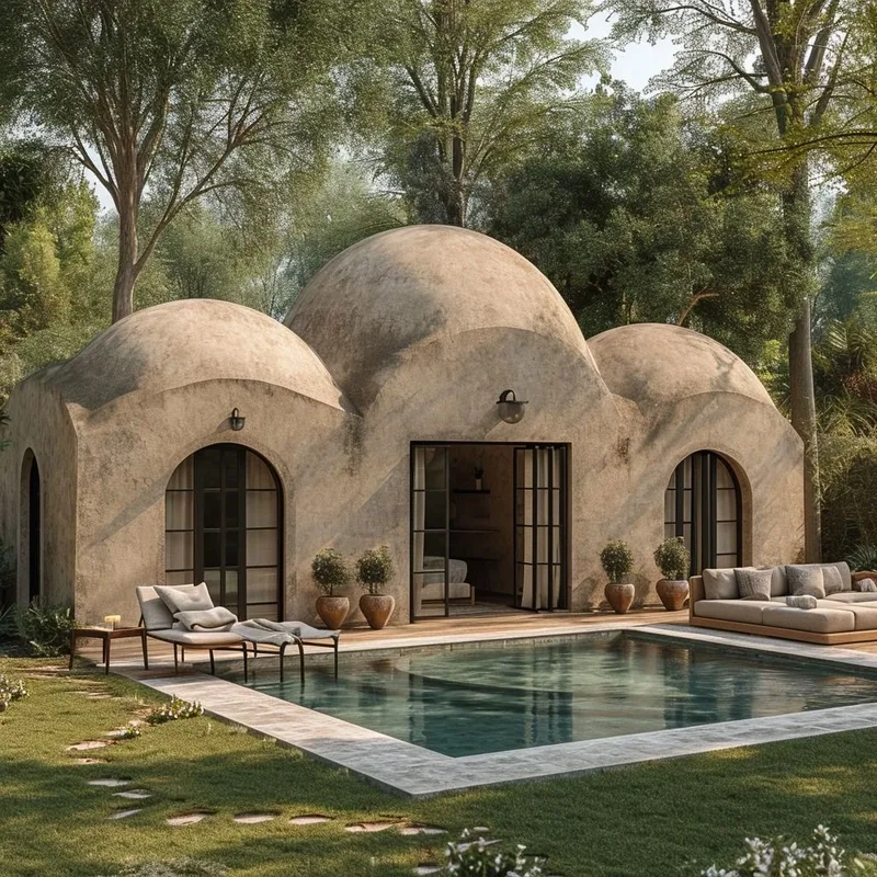 Đón xu hướng resort mái vòm mới