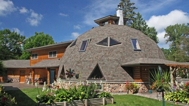 Các mẫu nhà mái vòm tối giản đẹp