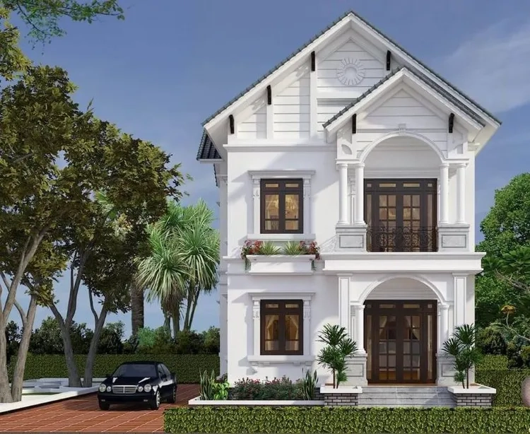 Không gian quây quần với nhà nóc thái chữ u