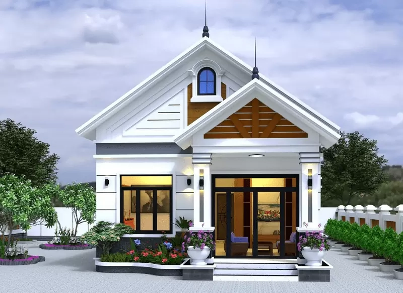 Tham khảo bản vẽ nhà nóc thái chi tiết dễ hiểu