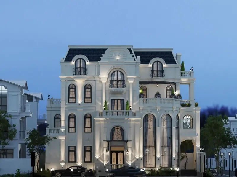 Thiết kế tinh xảo tạo nên vẻ đẹp nhà Mansard