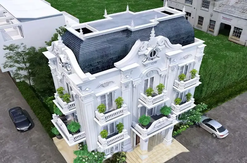 Biệt thự Mansard đắt tiền thể hiện giá trị sống
