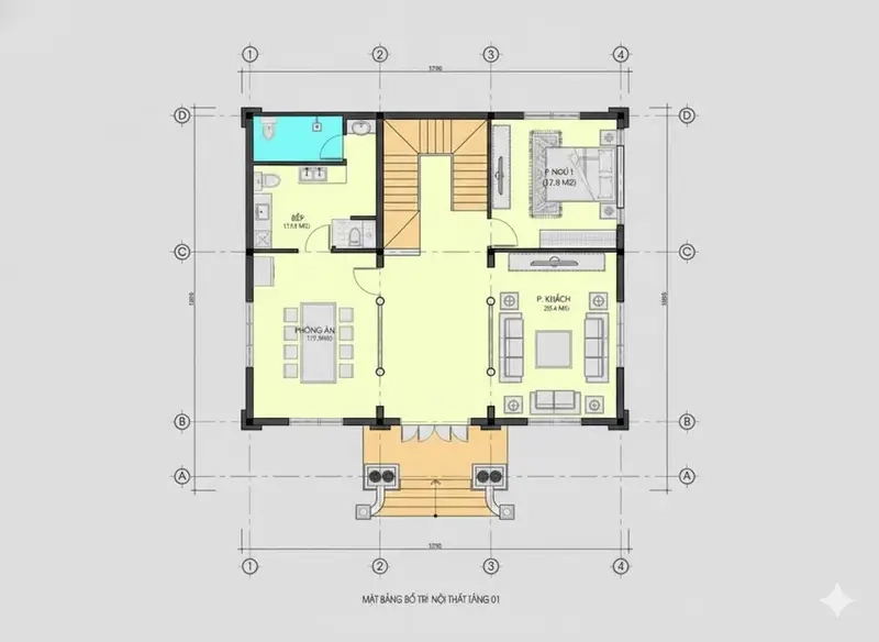 Khám phá ảnh bản vẽ nhà mái Mansard đẹp hài hòa tinh tế
