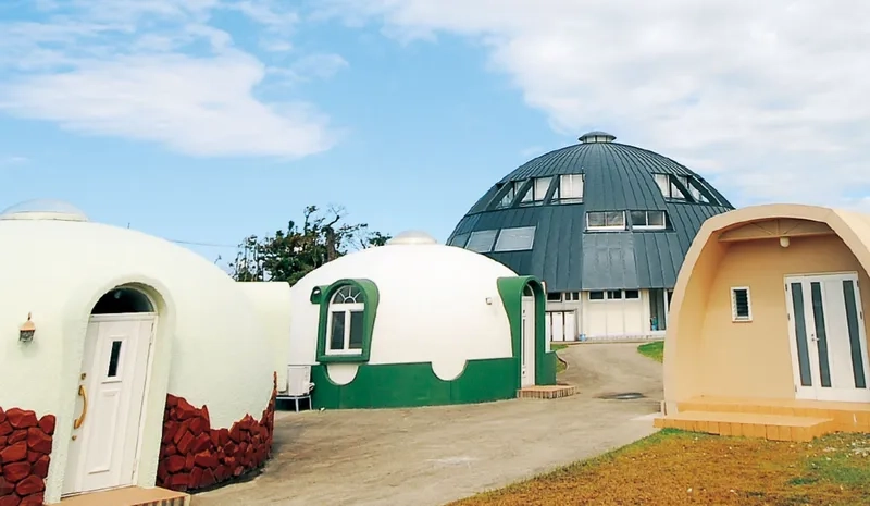 Mẫu kết cấu vỏ mỏng mái vòm đẹp