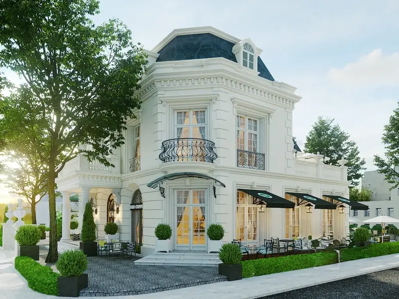 Nhà mái Mansard châu Âu xu hướng được tìm kiếm nhiều