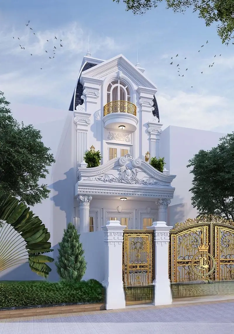 Nhà mái Mansard châu Âu đẳng cấp khẳng định vị thế